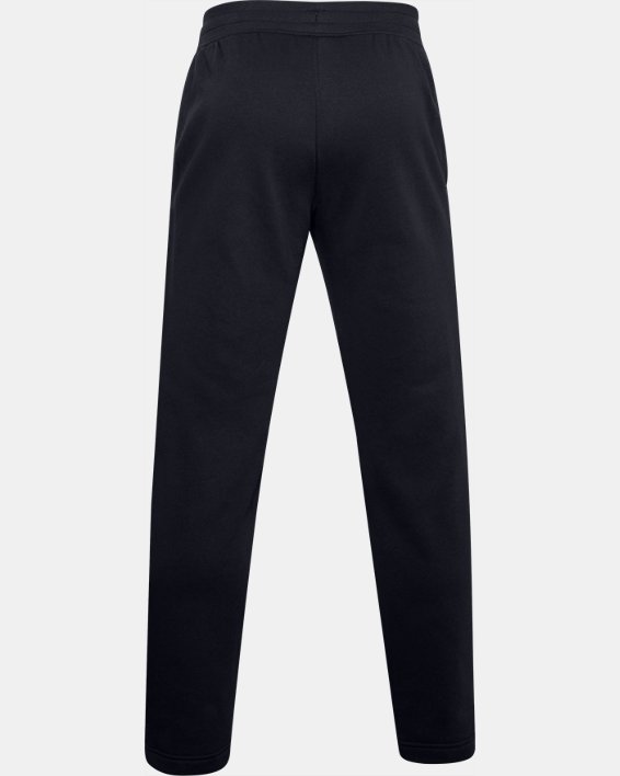 Men's UA Rival Fleece Pants, Black, pdpMainDesktop image number 5